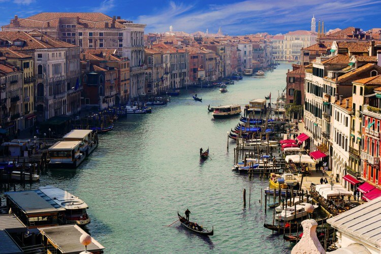 pontos turísticos da Itália - Grande Canal 