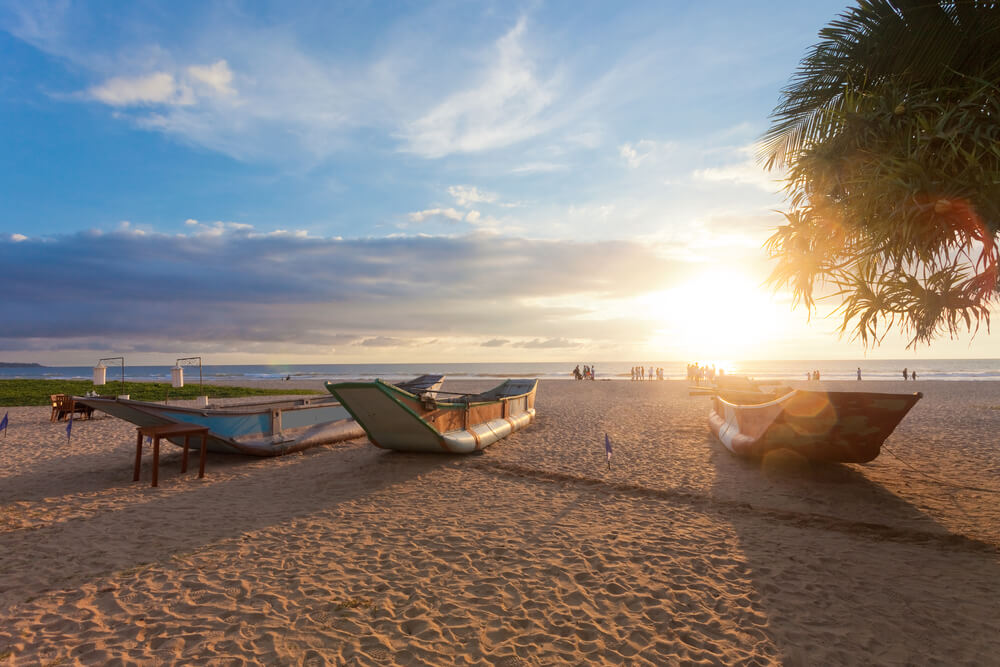 Praia de Sri Lanka