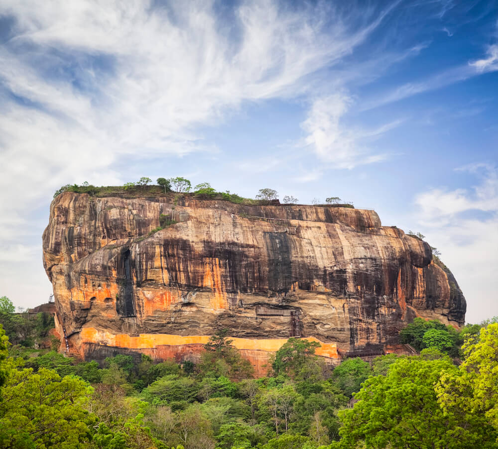 Rochedo do leão em Sigiriya