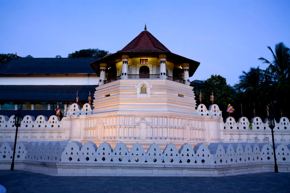 Templo da relíquia do dente de buda em Kandy
